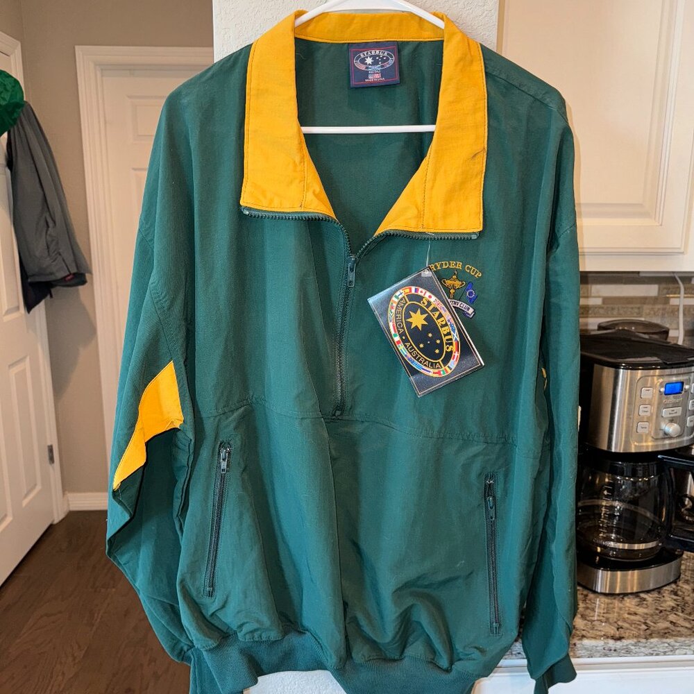 Golf Windbreaker with 1999 Ryder Cup Logo - Size XXL